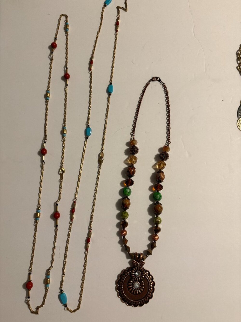 Lot of 3 Necklaces